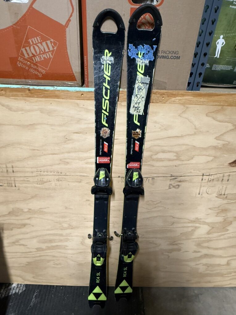Fischer SL 130cm Race Skis