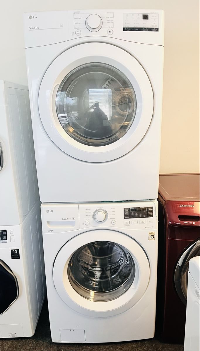 LG stackable washer and dryer