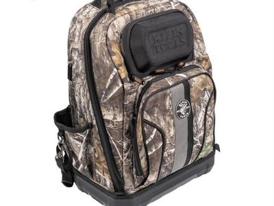 New Klein Tools Tradesman Pro Xl Camo Backpack.