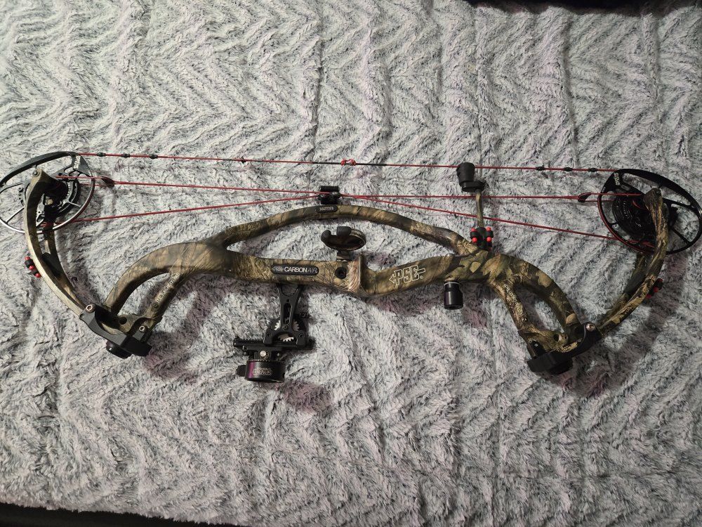 PSE CARBON AIR 32, EXCELLENT, 50 TO 70 LBS