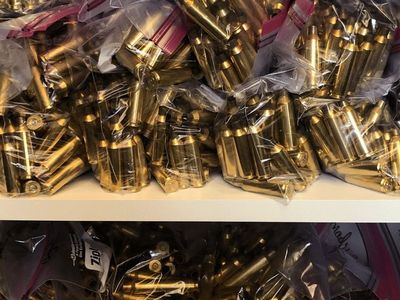 243 Win Brass (74 pieces)