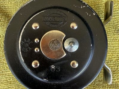 Vintage Martin Automatic Fly Fishing Reel Model 63 - Made in USA