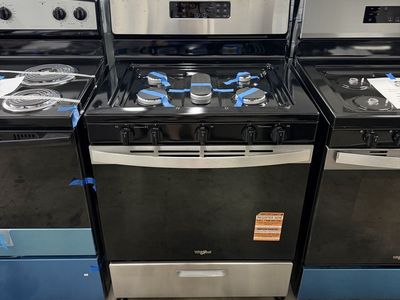 NEW WHIRLPOOL 24 INCH STAINLESS ELECTRIC RANGE