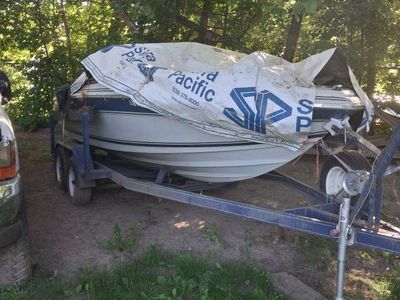boat with trailer
