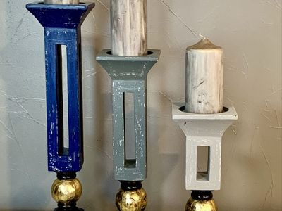 Tall Candle holder set