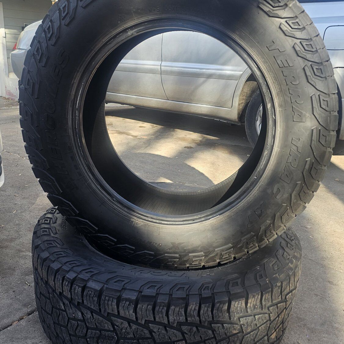 Pair of Hercules Terra Trac AT 35x12.50R20