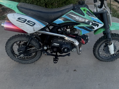 125 c.c dirt bike 50 mph