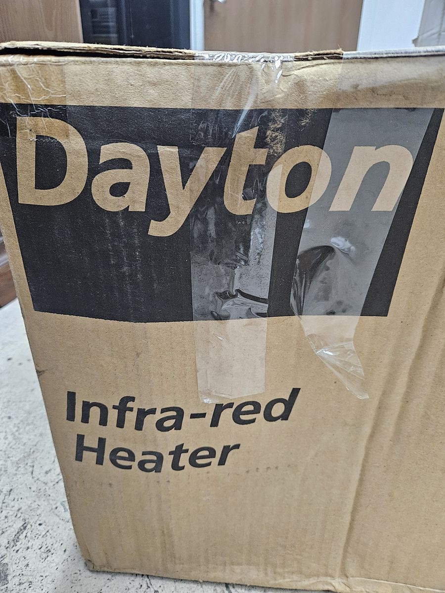 Dayton Infra-Red Heater Box Only (Item 1 of multiple items)