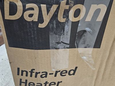 Dayton Infra-Red Heater Box Only (Item 1 of multiple items)