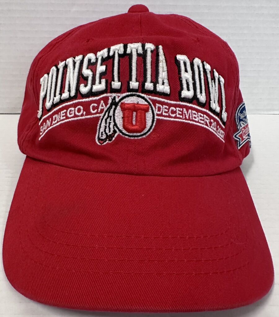 Utes NCAA Football '07 Poinsettia Bowl Hat