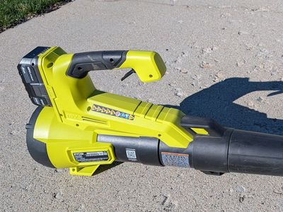 Leaf Blower 350 CFM, 100 MPH - Battery Powered- Ryobi 18V