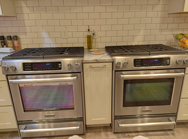 KitchenAid PRO-line Series slide in 30” GAS range