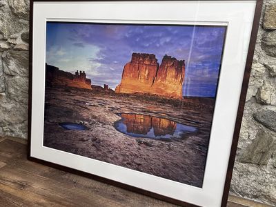 Photo framed art