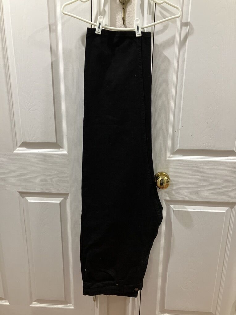 Black Wrangler Relaxed Fit Mens Jeans