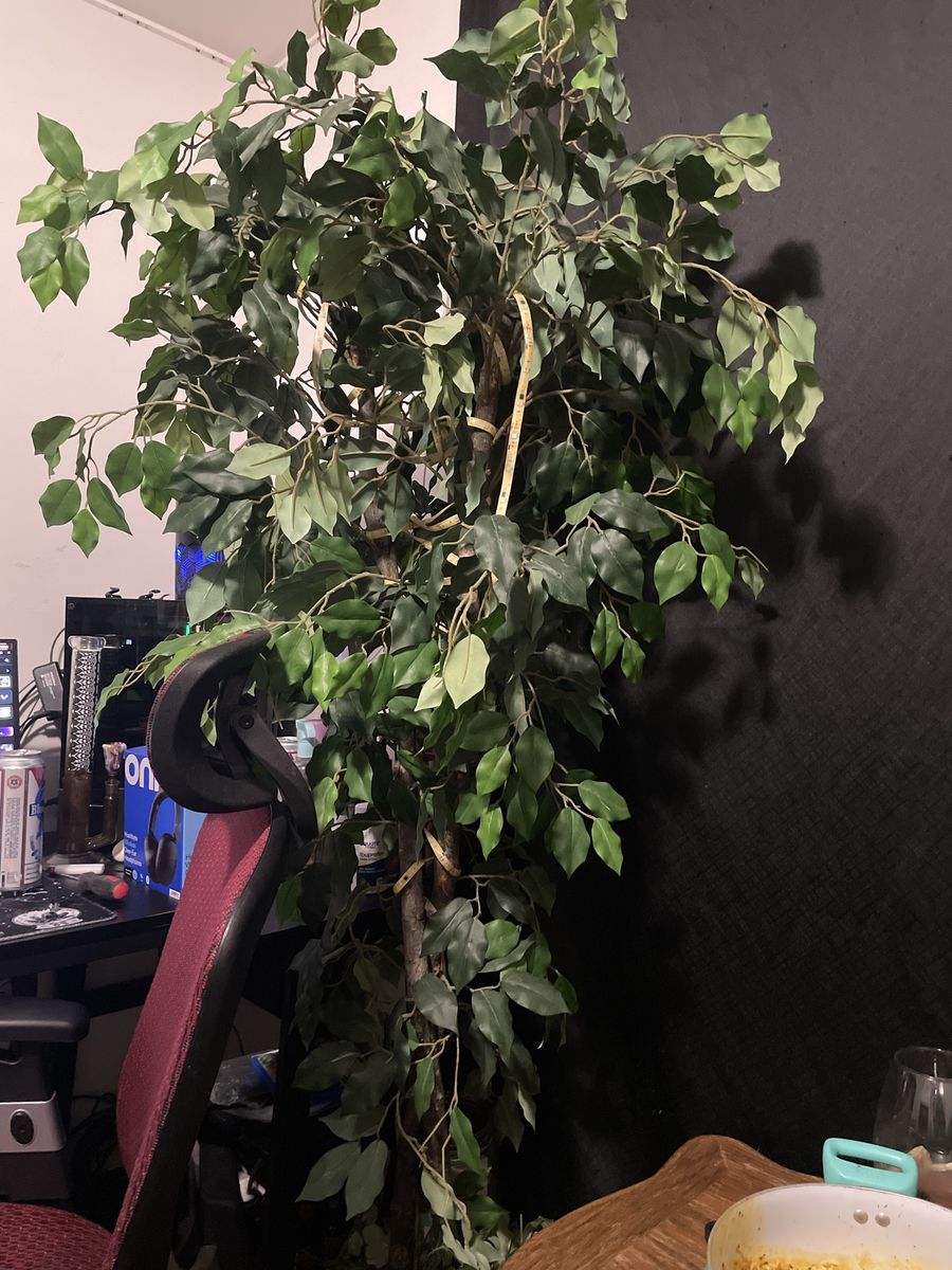 Large Artificial Ficus Tree Fake Plant Indoor Decor