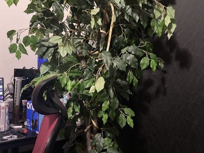 Large Artificial Ficus Tree Fake Plant Indoor Decor