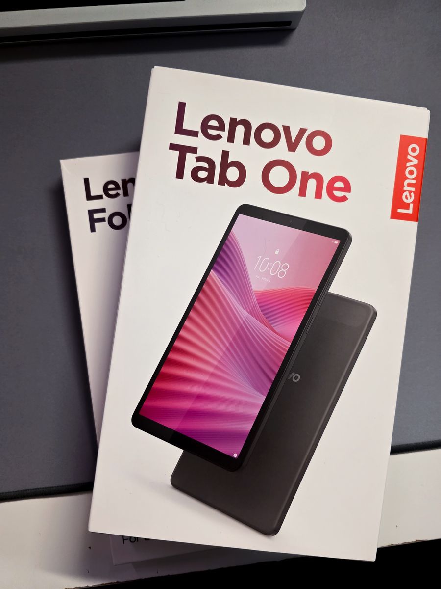 Lenovo Tab Android Tablet + Official Folio Case - Mint Condition