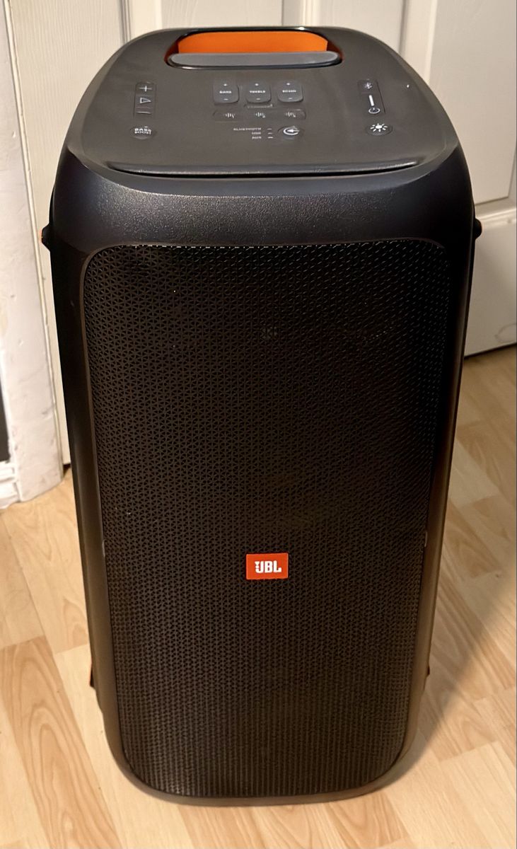 JBL PartyBox 310 Portable Bluetooth Party Speaker with Bass Boost and Light Shows - Black