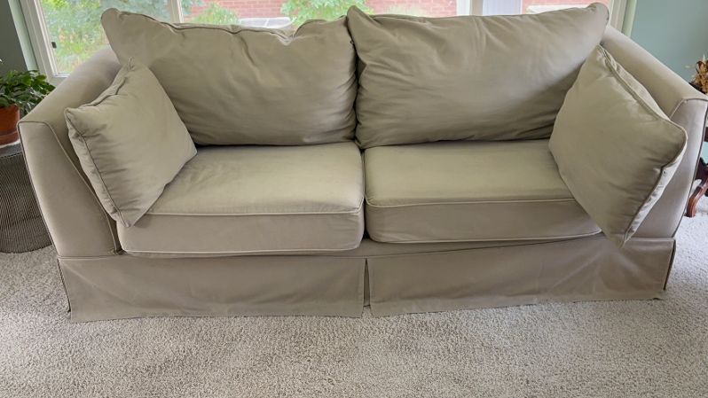 Sofa, light sage