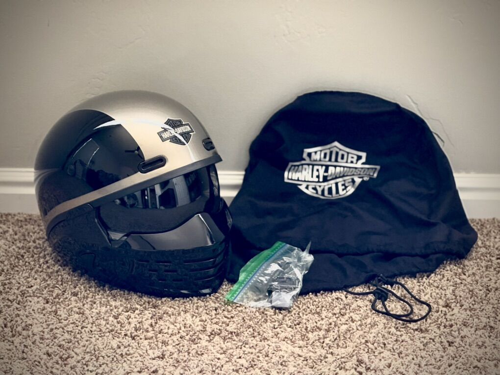 Harley Davidson HD-X07 Motorcycle Helmet Size XS S