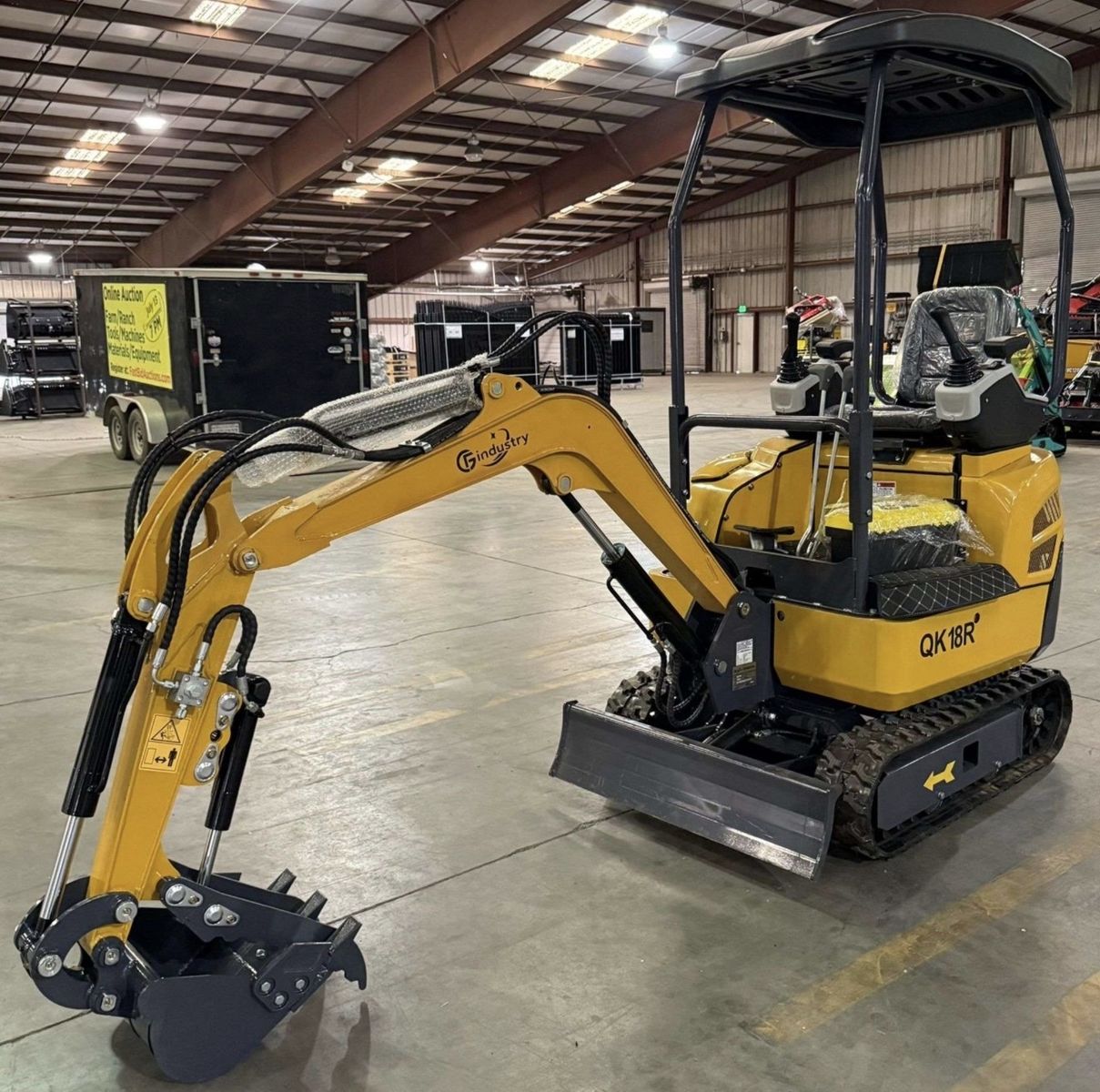 New 2026 AGT QK18R 1.5 Ton Mini Excavator