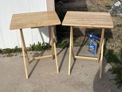 2X Folding TV trays