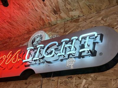 Vintage Coors light neon sign