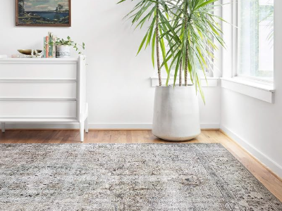 Loloi Layla Taupe/Stone 7'-6" x 9'-6" Area Rug
