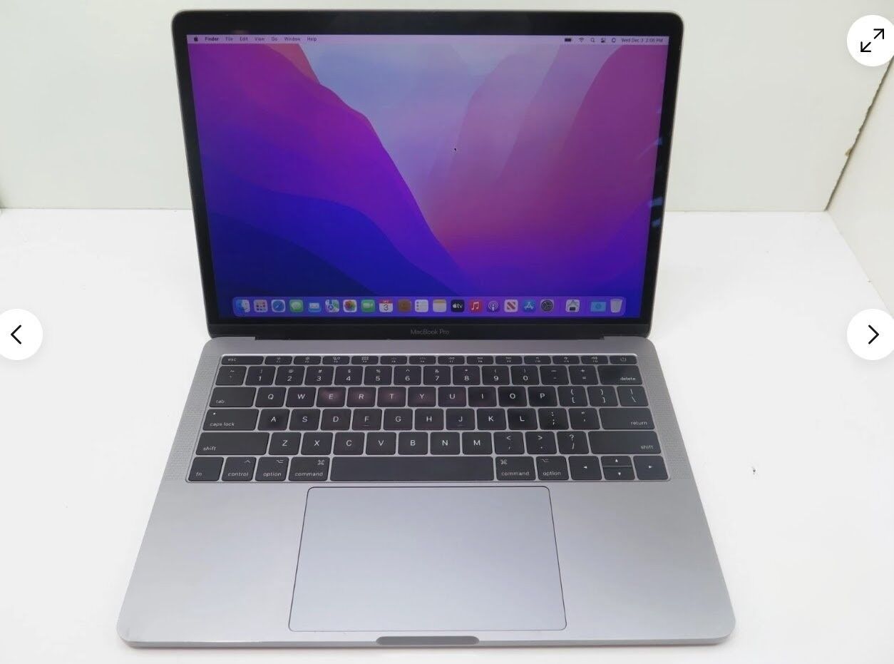 APPLE MACBOOK PRO GRAY MPXQ2LL/A 2017 13" I5 2.3GHZ 16GB 512GB
