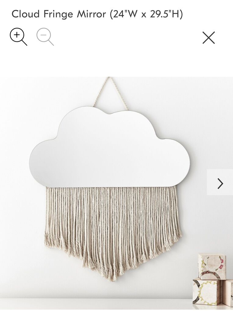 West Elm Cloud Mirror