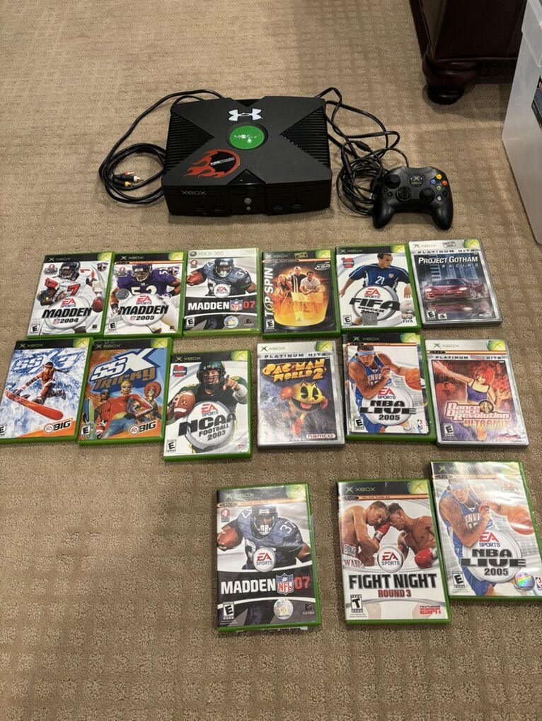 Original Xbox Console Bundle + DDR