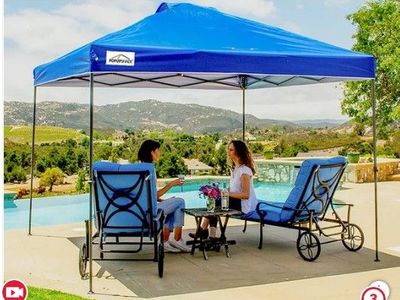 POPUP-SHADE 10'x10' Instant Canopy One-person Setup plus Wheel-bag 1434482 #101995