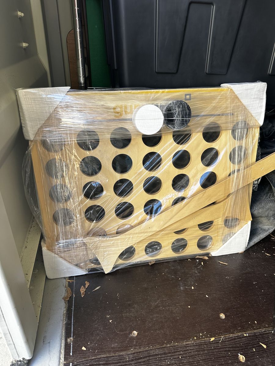 NEW: Jumbo Wooden 4-in-a-Row Game