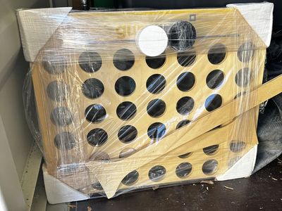 NEW: Jumbo Wooden 4-in-a-Row Game