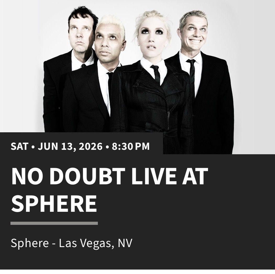 No Doubt Live at the Sphere
