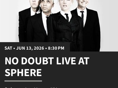 No Doubt Live at the Sphere