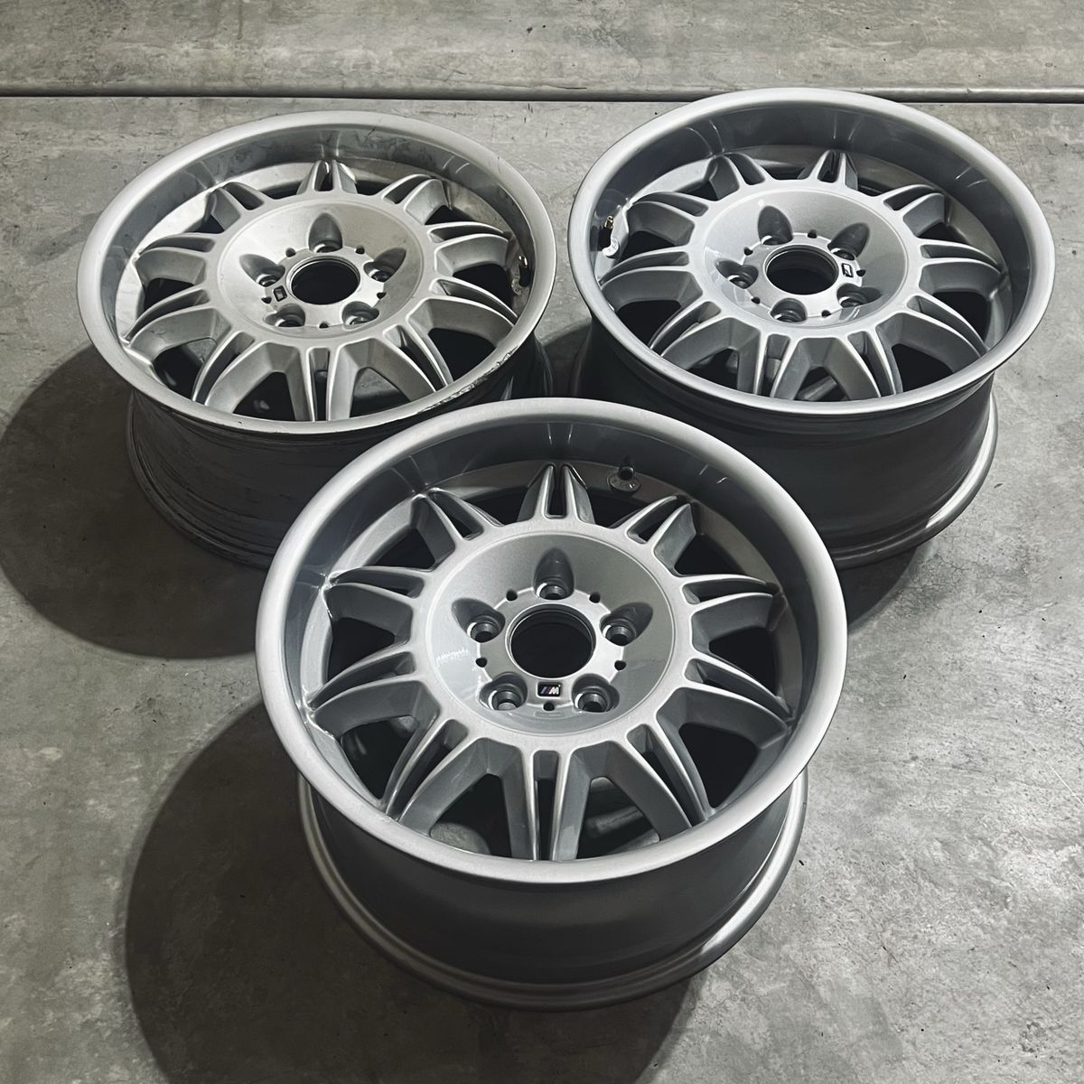 OEM BMW 17x8.5 - freshly powder coated