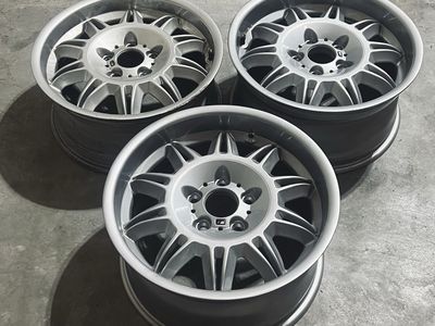 OEM BMW 17x8.5 - freshly powder coated