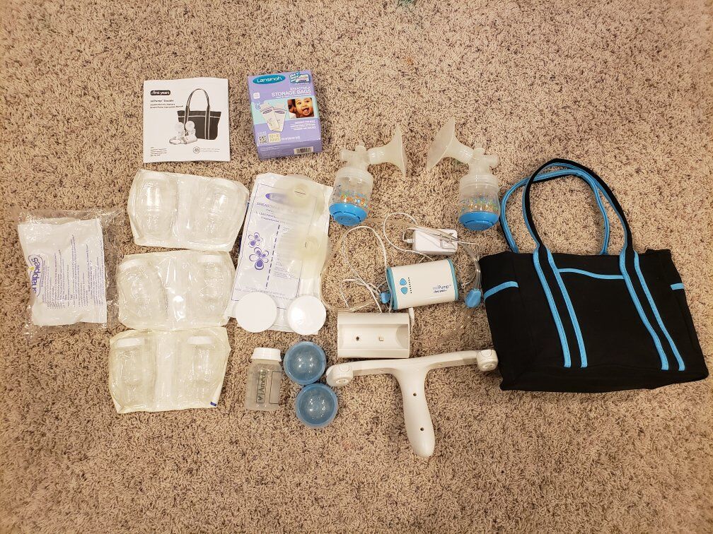 The first years double breast pump