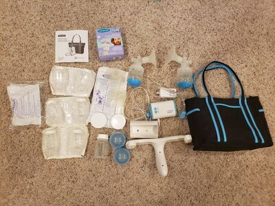 The first years double breast pump