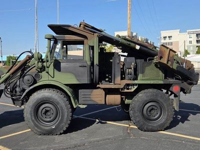 1990 Mercedes-Benz Unimog FLU419 Military Backhoe/Loader