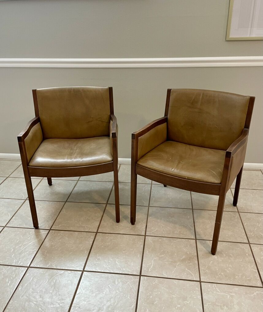 Pair Of Vintage Office Chairs