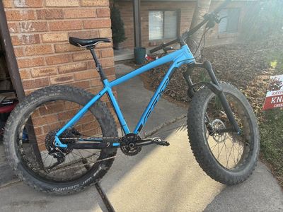 felt DD Fat bike upgraded