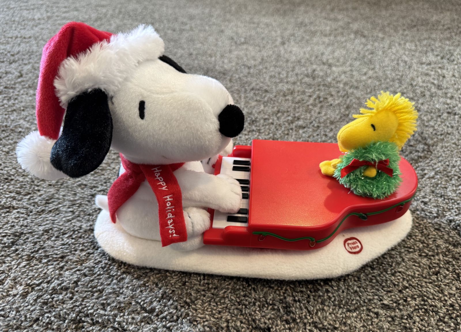 Hallmark Peanuts Swingin' with Snoopy Plush Toy