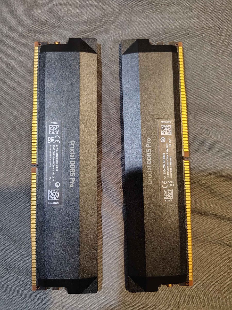 Crucial Pro DDR5 RAM 32GB
