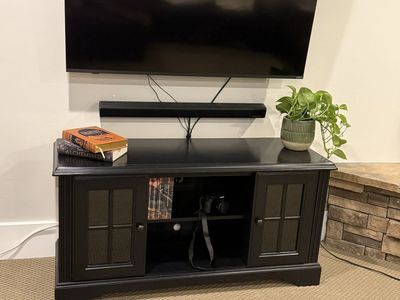 Black TV Stand