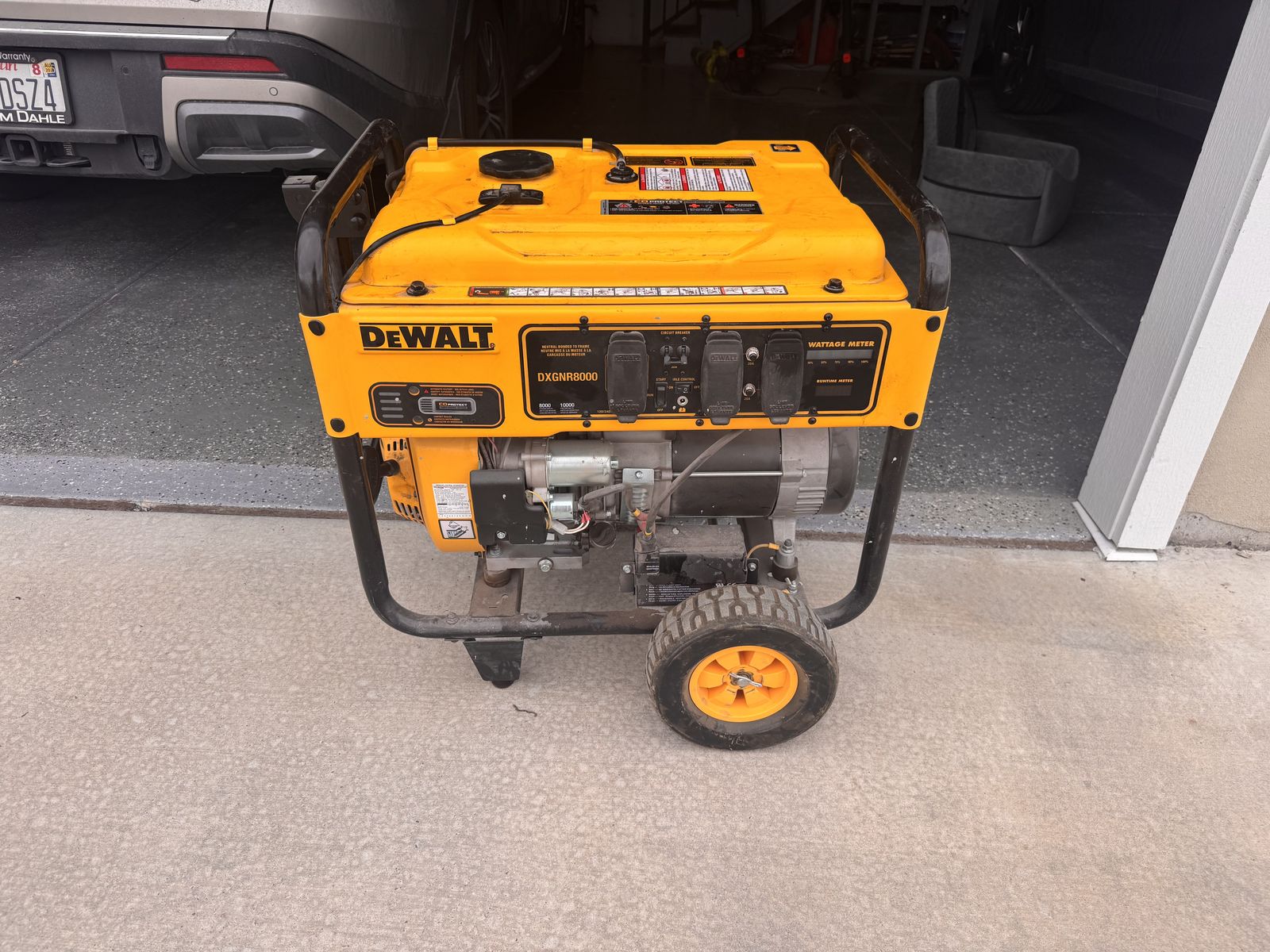 8000W Generator 1 year old - very low hours