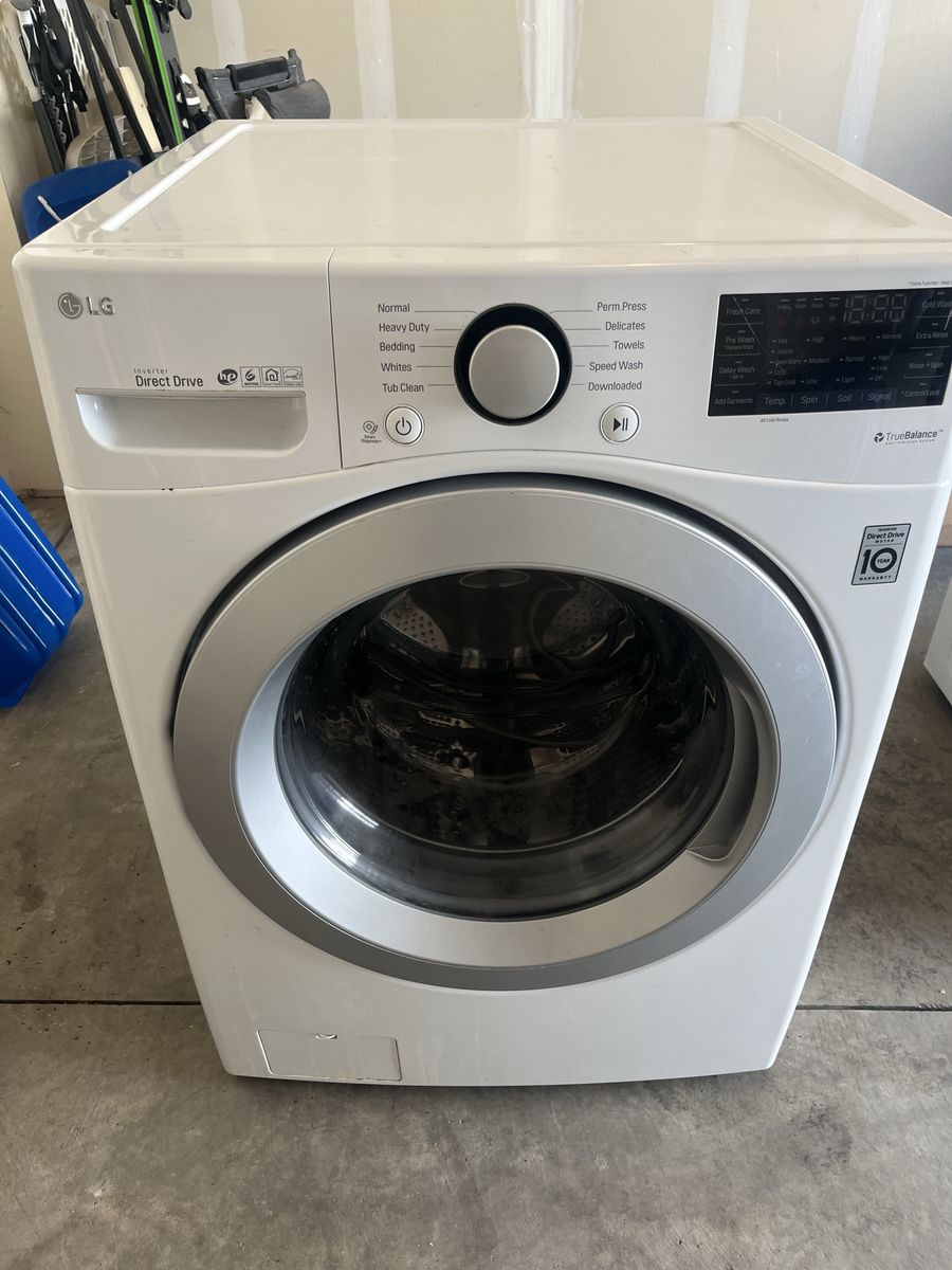 LG Inverter Direct Drive Front Load Washing Machine White