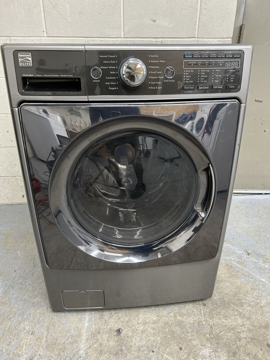 Kenmore elite washing machine 
