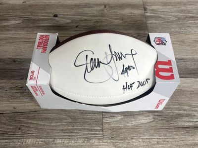Steve Young Signed Autograph Football